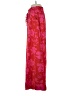 BTFBM 100% Polyester Tropical Red Casual Pants Size S - photo 5