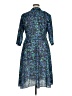 Assorted Brands 100% Polyester Paisley Blue Casual Dress Size 14 - photo 2