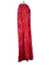 BTFBM 100% Polyester Tropical Red Casual Pants Size S - photo 4