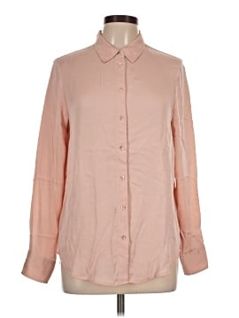 Quince Long Sleeve Silk Top (view 1)