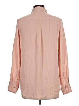 Quince Long Sleeve Silk Top (view 2)