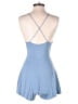 Blue Blush Solid Blue Romper Size S - photo 2