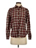 Alex Mill 100% Cotton Plaid Red Long Sleeve Button-Down Shirt Size S - photo 1
