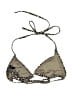 Esmara Animal Print Gold Swimsuit Top Size 6 - photo 2