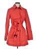 Donna Karan New York Red Trenchcoat Size M - photo 1