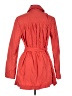 Donna Karan New York Red Trenchcoat Size M - photo 2