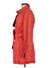Donna Karan New York Red Trenchcoat Size M - photo 5