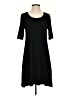 Cupio Solid Black Casual Dress Size S - photo 1