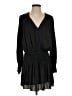 FRAME 100% Polyester Black Casual Dress Size XS - photo 1