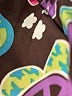 Rothschild 100% Polyester Print Black Zip Up Hoodie Size 10 - 12 - photo 3