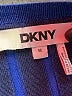 DKNY Stripes Blue Pullover Sweater Size M - photo 7