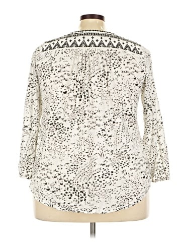 Lucky Brand 3/4 Sleeve Blouse (view 2)
