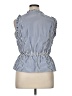 CeCe Blue Sleeveless Blouse Size XL - photo 2