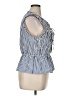 CeCe Blue Sleeveless Blouse Size XL - photo 4