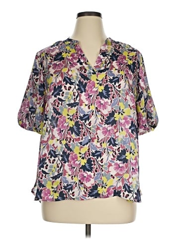 Vince Camuto Short Sleeve Blouse (view 1)