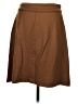Diane von Furstenberg Solid Brown Wool Skirt Size M (estimated) - photo 2