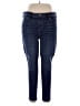 American Eagle Outfitters Solid Blue Jeans Size 16 SHORT - photo 1