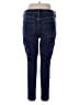 American Eagle Outfitters Solid Blue Jeans Size 16 SHORT - photo 2