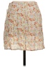 Blue Rain 100% Rayon Floral Tan Casual Skirt Size S - photo 2