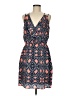 Collective Concepts 100% Polyester Hearts Orange Casual Dress Size M - photo 1