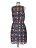 Collective Concepts 100% Polyester Hearts Orange Casual Dress Size M - photo 2