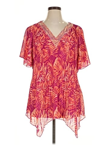 Catherines Short Sleeve Blouse (view 1)