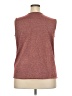 Susan Graver Burgundy Sleeveless Top Size 2X - photo 2