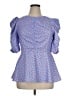 Kate Spade New York Blue 3/4 Sleeve Blouse Size 14 - photo 1