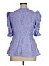 Kate Spade New York Blue 3/4 Sleeve Blouse Size 14 - photo 2