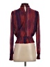 Bailey 44 Burgundy Long Sleeve Blouse Size XS - photo 2