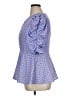 Kate Spade New York Blue 3/4 Sleeve Blouse Size 14 - photo 5