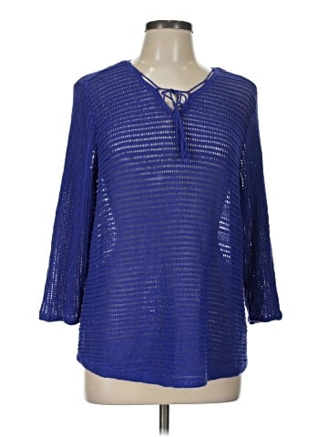 Chico's 3/4 Sleeve Blouse (view 1)