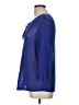Chico's Blue 3/4 Sleeve Blouse Size Lg (2) - photo 5