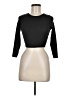 Shein Black 3/4 Sleeve T-Shirt Size 9 - photo 1