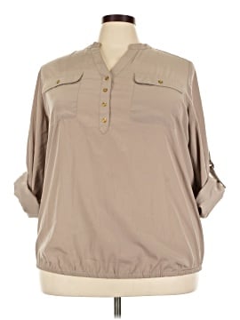 Lane Bryant 3/4 Sleeve Blouse (view 1)