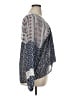 Maurices 100% Polyester Blue Long Sleeve Blouse Size XL - photo 4