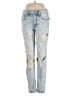 American Eagle Outfitters 100% Cotton Hearts Blue Jeans Size 2 - photo 1