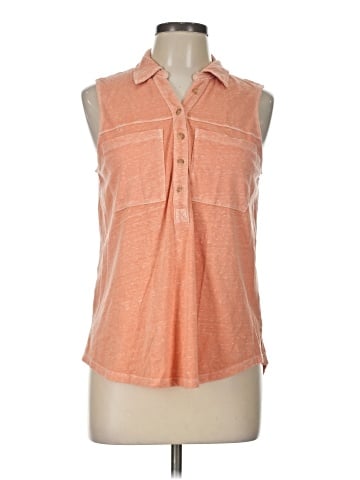 Sonoma Goods for Life Sleeveless Button-Down Shirt (view 1)