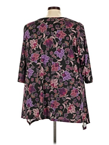 Woman Within 3/4 Sleeve Blouse (view 2)