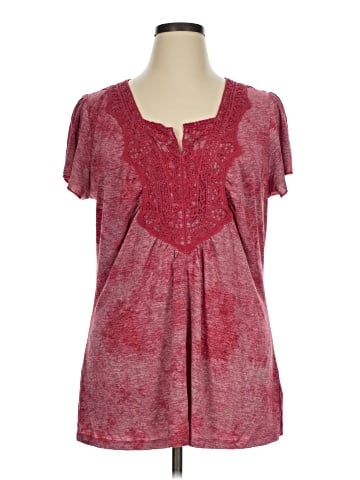One World Short Sleeve Blouse (view 1)