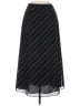 Charter Club 100% Polyester Stripes Black Formal Skirt Size 6 - photo 2