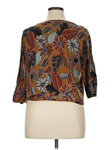 Alfred Dunner 3/4 Sleeve Blouse (view 2)