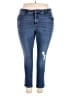 Ava & Viv Hearts Blue Jeans Size 20W - photo 1