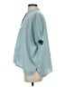 Cos 100% Lyocell Teal Short Sleeve Blouse Size XS - photo 5