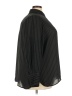 Max Studio 100% Polyester Stripes Black Long Sleeve Blouse Size 3X - photo 4