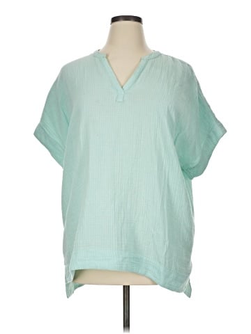 L.L.Bean Short Sleeve Blouse (view 1)