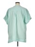 L.L.Bean 100% Cotton Teal Short Sleeve Blouse Size 1X - photo 2