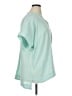 L.L.Bean 100% Cotton Teal Short Sleeve Blouse Size 1X - photo 4