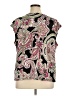 Vince Camuto Paisley Black Sleeveless Blouse Size 1X - photo 2