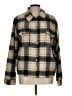 Lucky Brand 100% Cotton Plaid Brown Jacket Size L - photo 1
